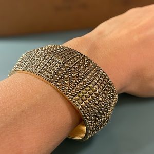 Chunky Gold Colored Bracelet